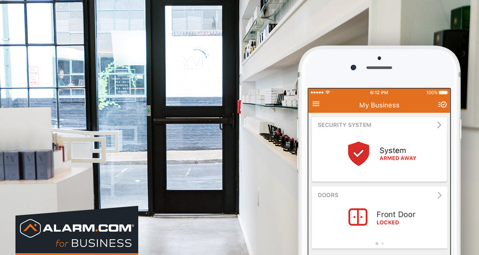 Get Smarter Access Control with Alarm.com for Business