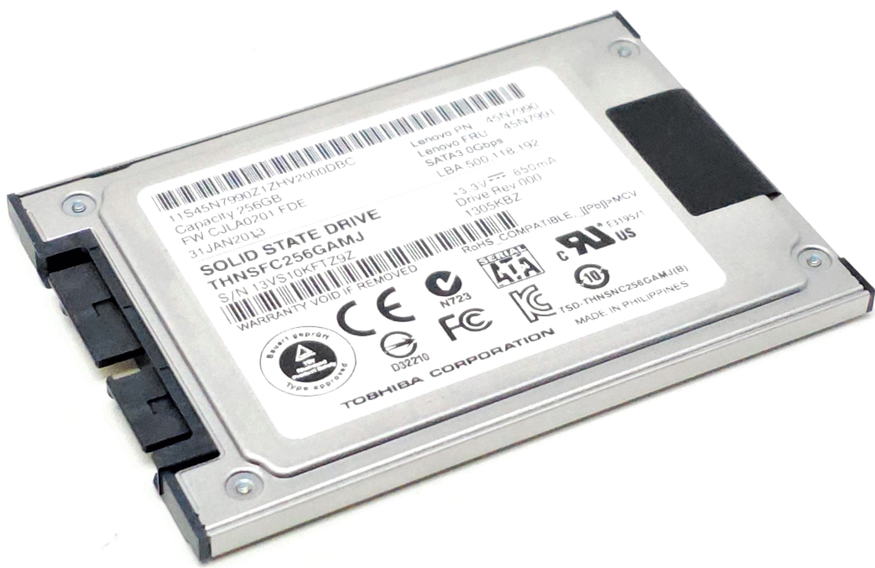 256GB Hard Drive