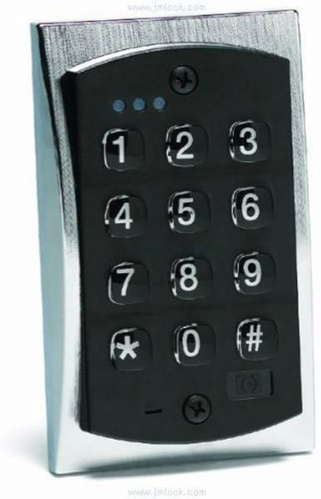 Flush Mount Door Entry Keypad