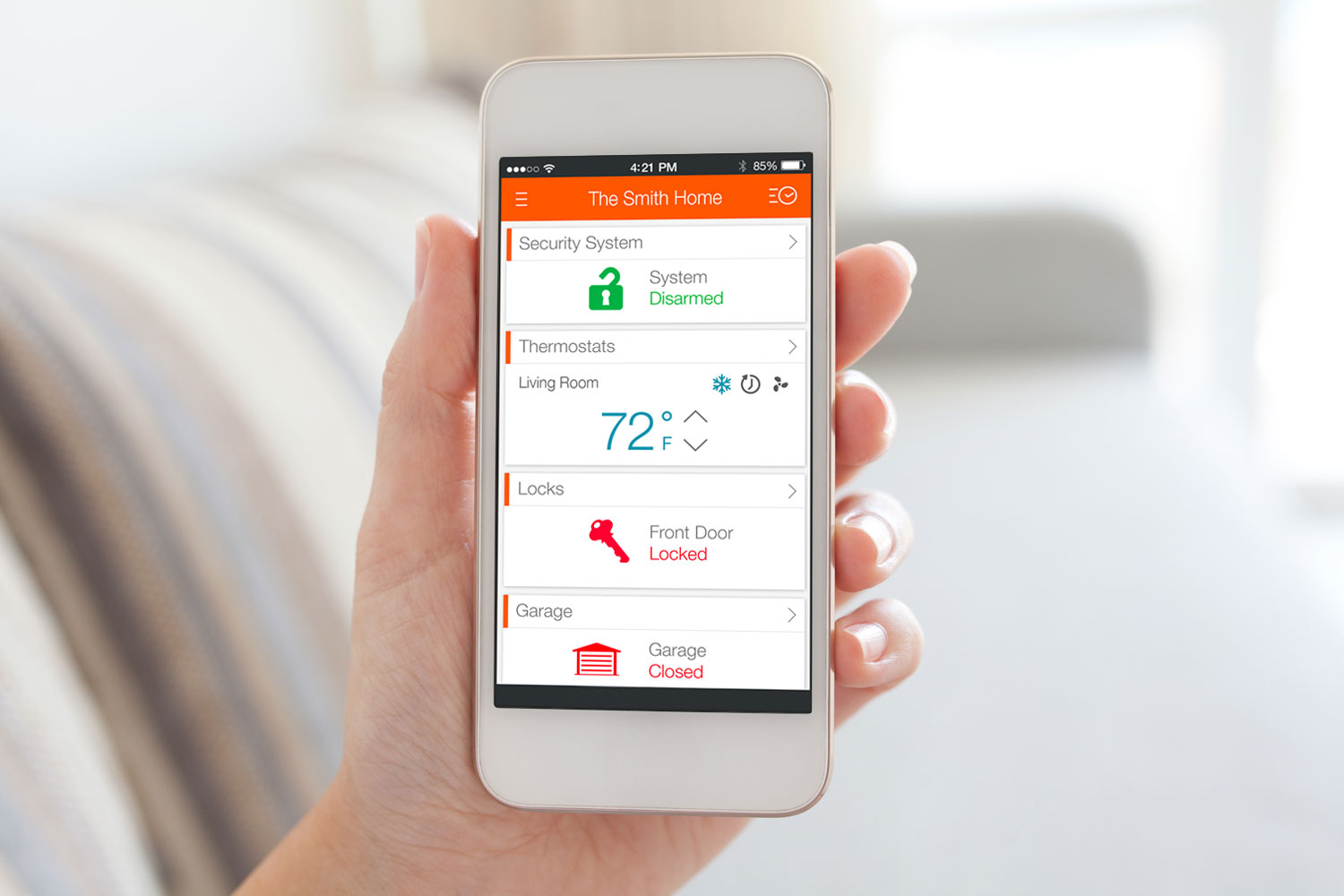 Residential Security Alarm Monitoring with Basic Interactive Services (Monthly)